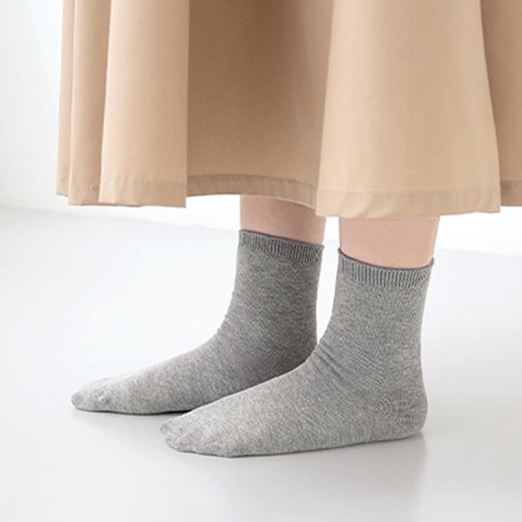 6004グレー（ゴムあり） | 日本製 ソックス 靴下 | welleg