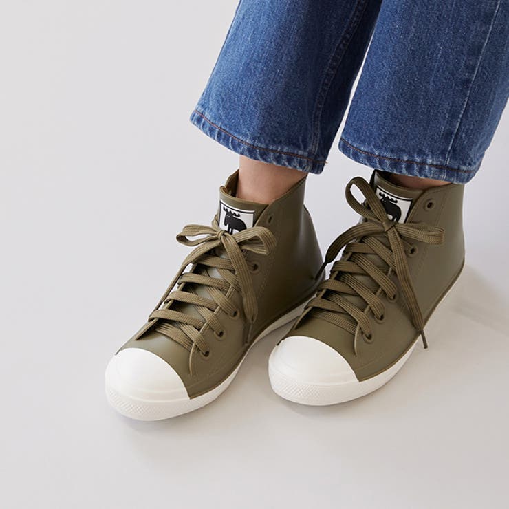 6006カーキ | モズ moz レインシューズ | welleg