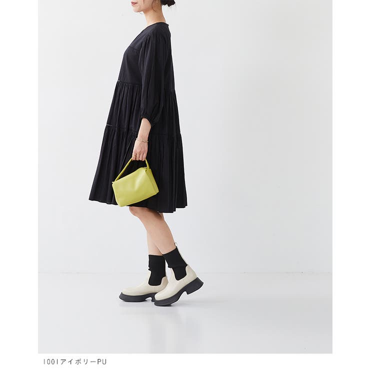 ショートブーツ ソックスブーツ レディース | welleg | 詳細画像9 