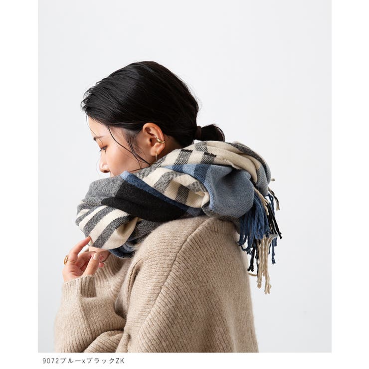 大判ストール マフラー ブランケット | welleg | 詳細画像12 