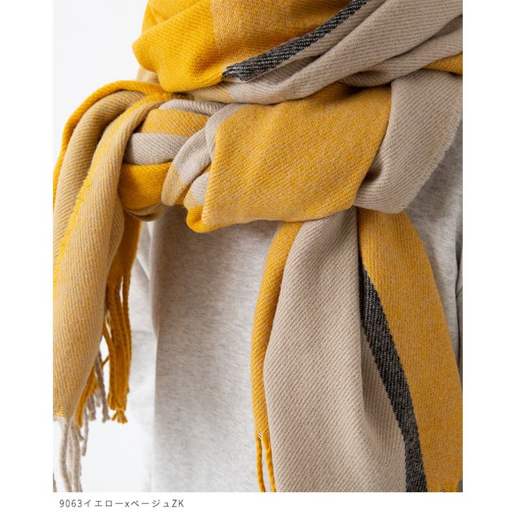 大判ストール マフラー ブランケット | welleg | 詳細画像24 