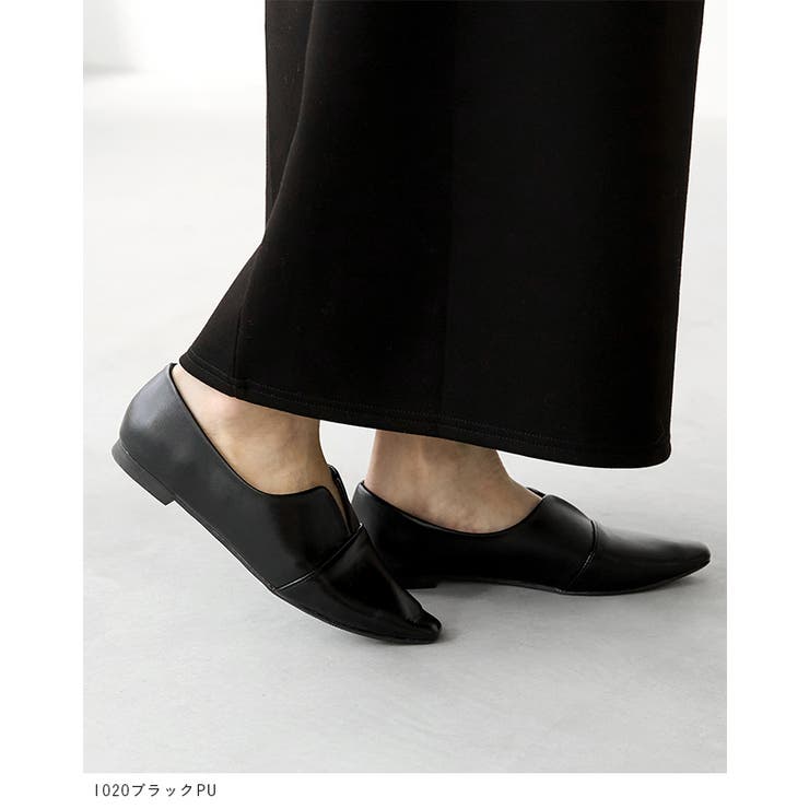 フラットシューズ スリット カジュアルシューズ | welleg | 詳細画像9 