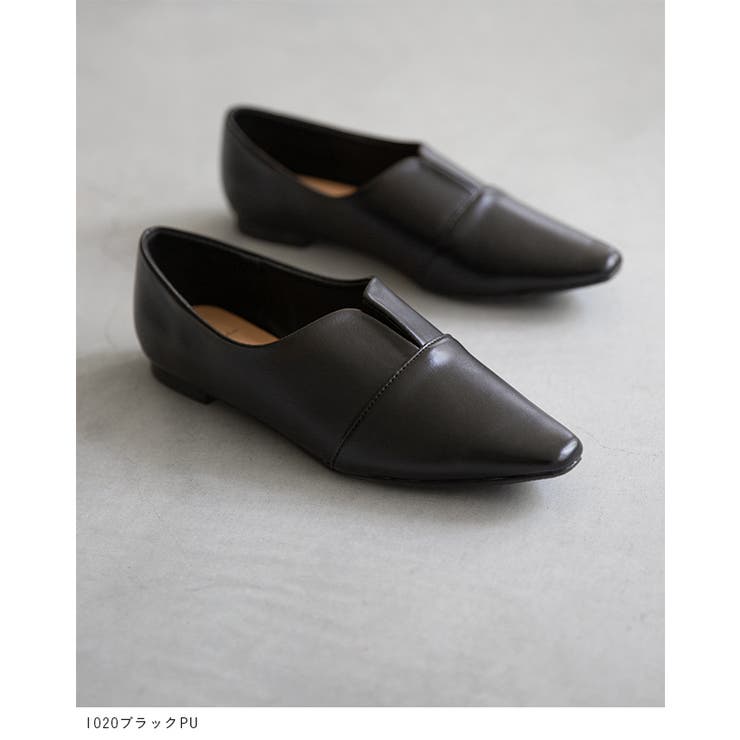 フラットシューズ スリット カジュアルシューズ | welleg | 詳細画像10 