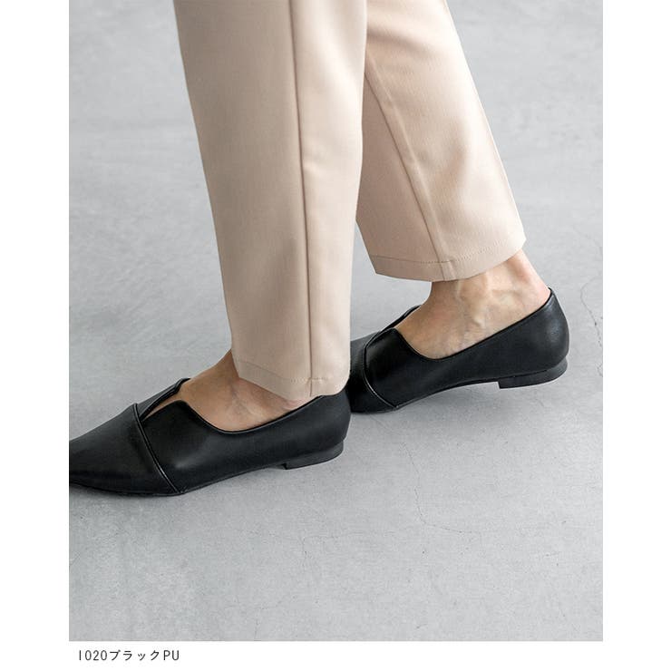 フラットシューズ スリット カジュアルシューズ | welleg | 詳細画像11 