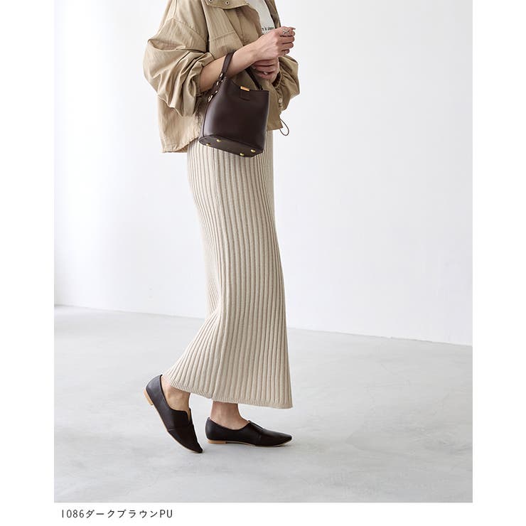 フラットシューズ スリット カジュアルシューズ | welleg | 詳細画像17 