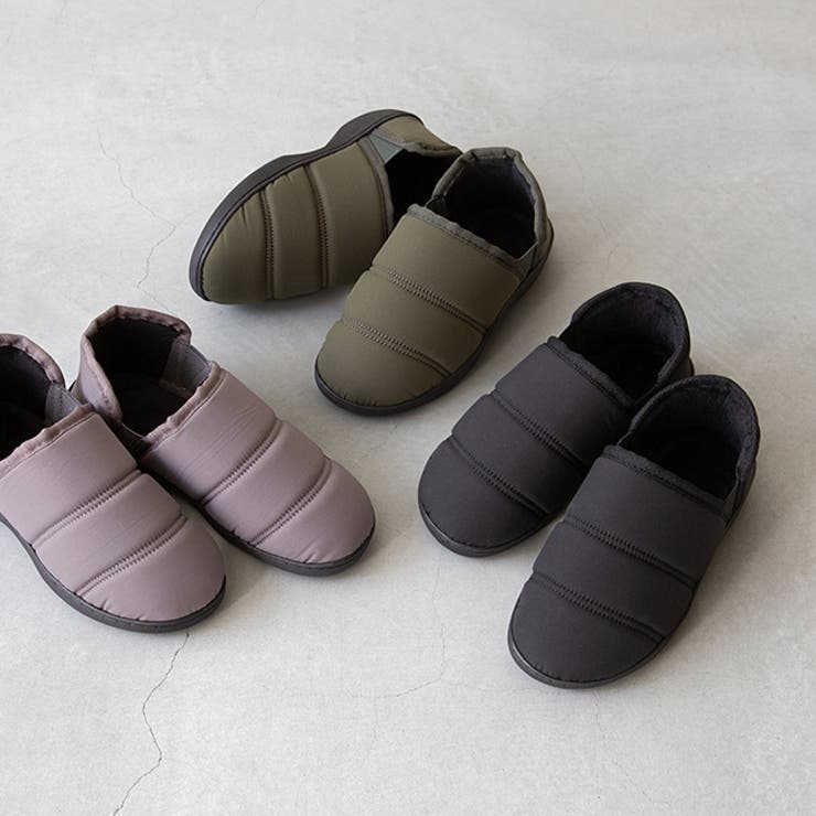 モックシューズ キルト すりっぱ | welleg | 詳細画像3 