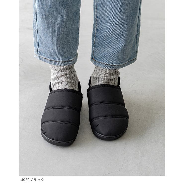 モックシューズ キルト すりっぱ | welleg | 詳細画像6 