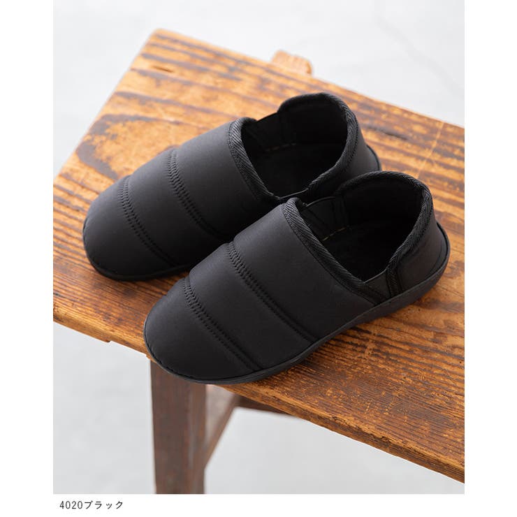 モックシューズ キルト すりっぱ | welleg | 詳細画像7 