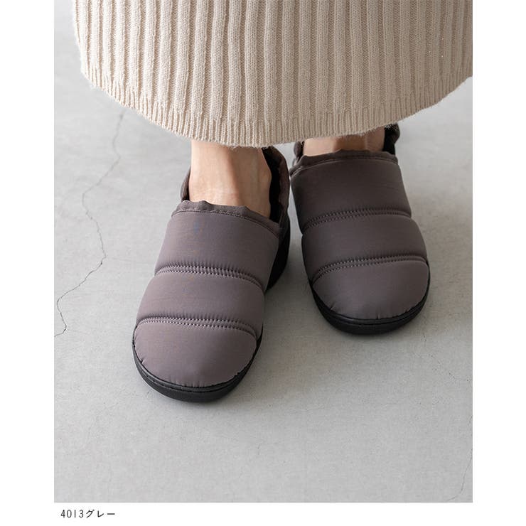 モックシューズ キルト すりっぱ | welleg | 詳細画像9 