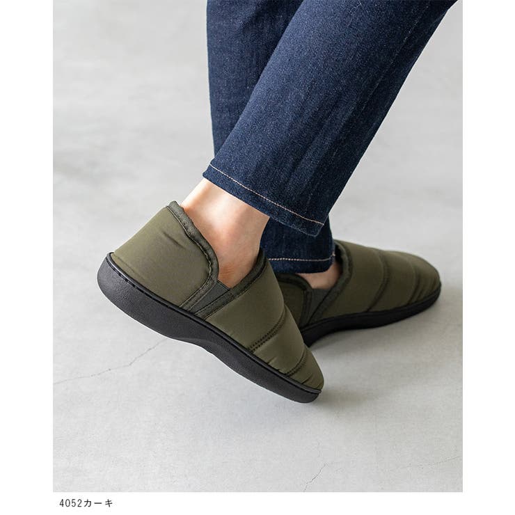 モックシューズ キルト すりっぱ | welleg | 詳細画像11 