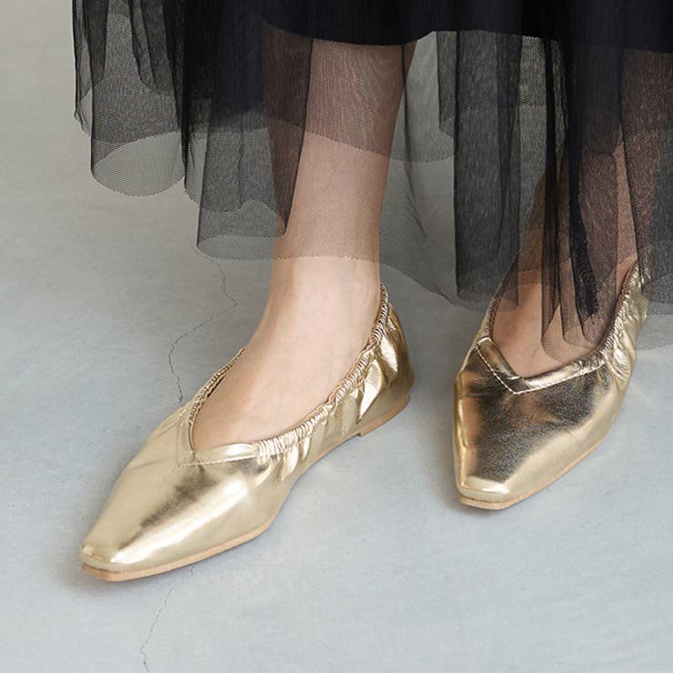 1122ゴールドPU | パンプス 痛くない 走れる | welleg