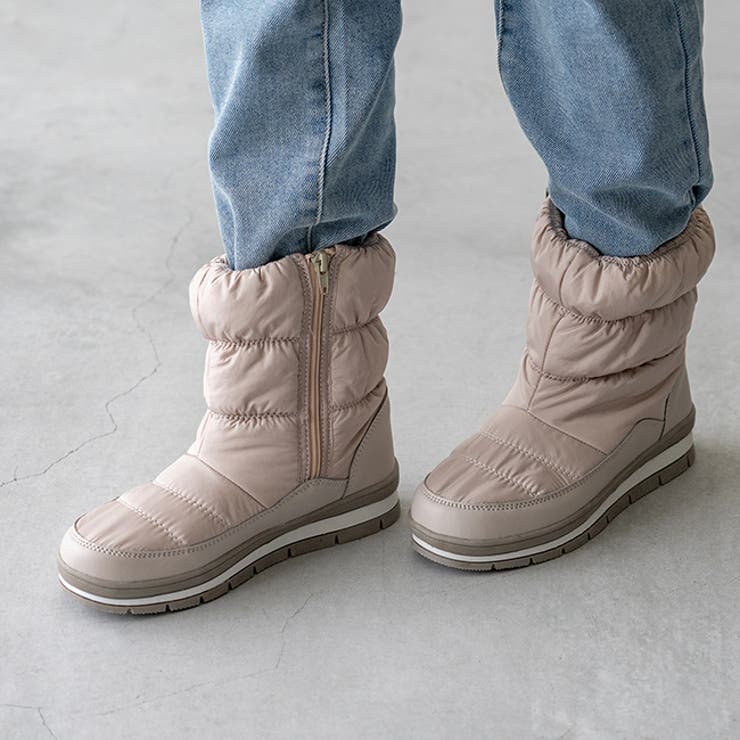 4034グレージュ | moz スノーブーツ モズ | welleg