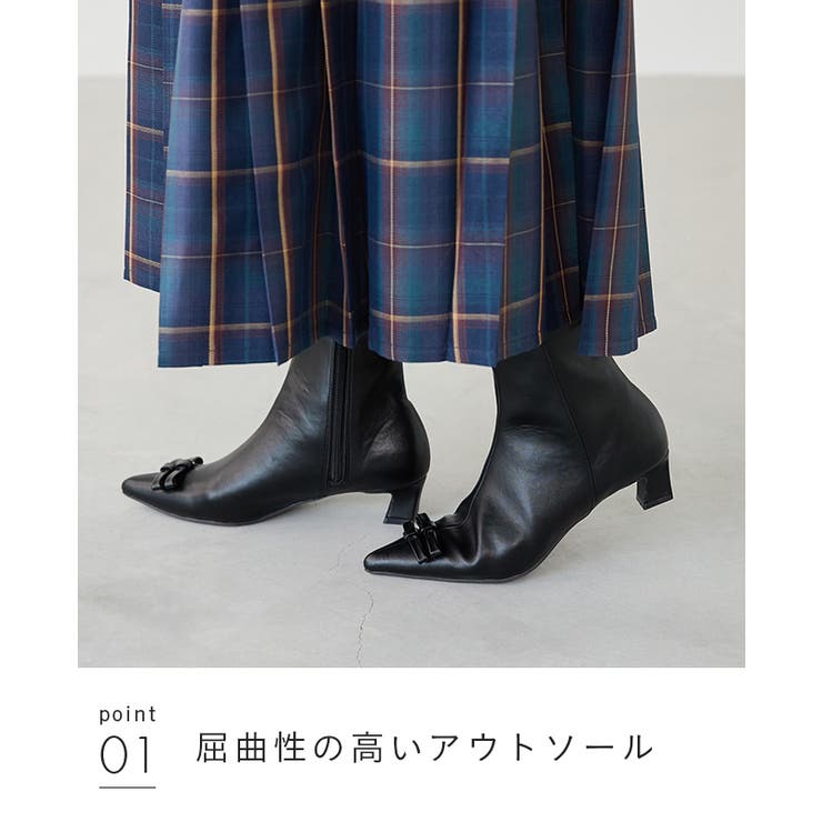 ショートブーツ 痛くない レディース | welleg | 詳細画像17 