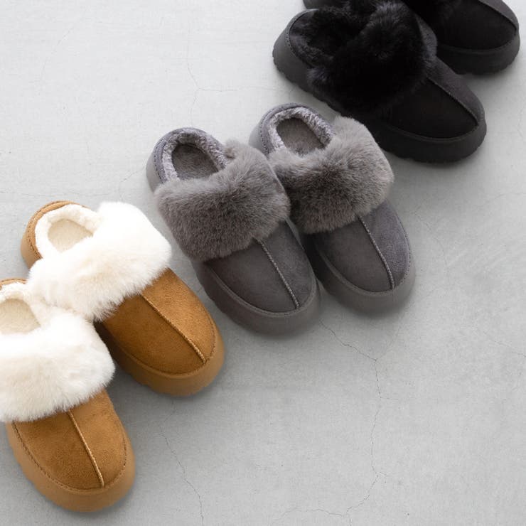 ムートンシューズ スリッパ スリッポン | welleg | 詳細画像3 