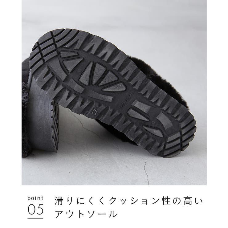 ムートンシューズ スリッパ スリッポン | welleg | 詳細画像19 