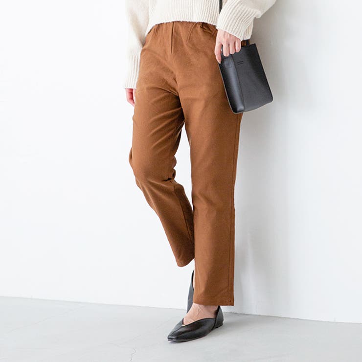 9032ブラウン | パンツ ロングパンツ テーパード | welleg