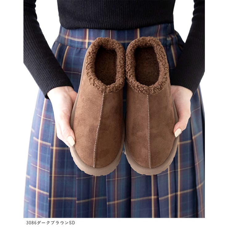 ムートンシューズ スリッパ スリッポン | welleg | 詳細画像10 
