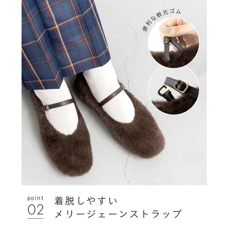 バレエシューズ パンプス レディース | welleg | 詳細画像17 