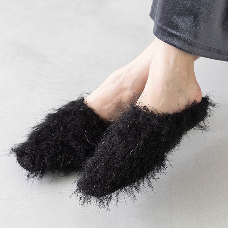 4020ブラック | ミュール サンダル スリッパ | welleg