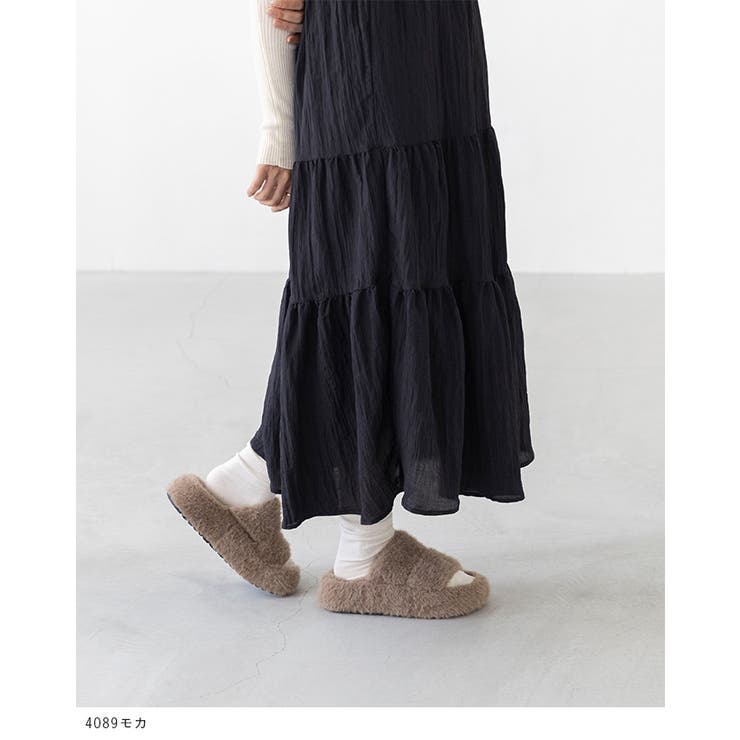 ファーサンダル 厚底 厚底サンダル | welleg | 詳細画像12 