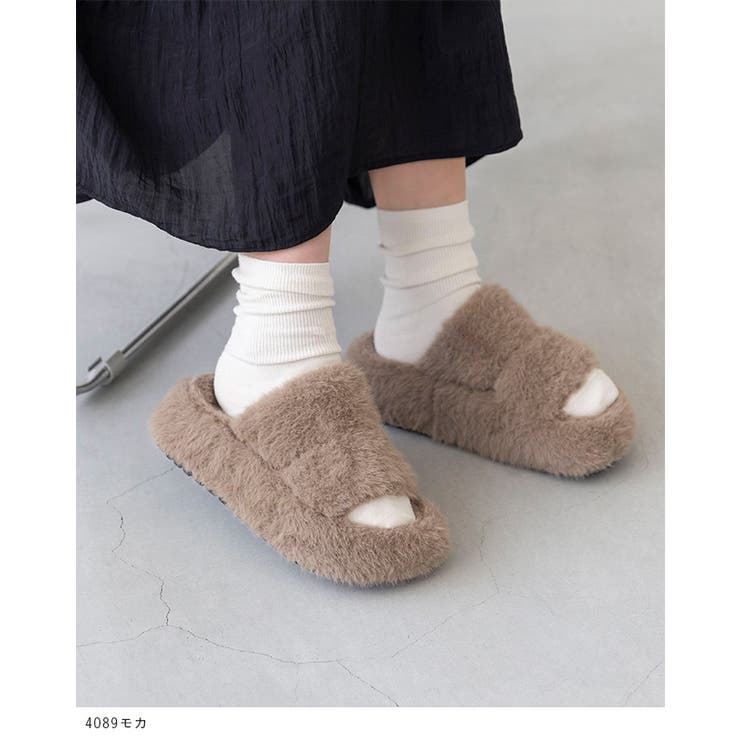 ファーサンダル 厚底 厚底サンダル | welleg | 詳細画像13 