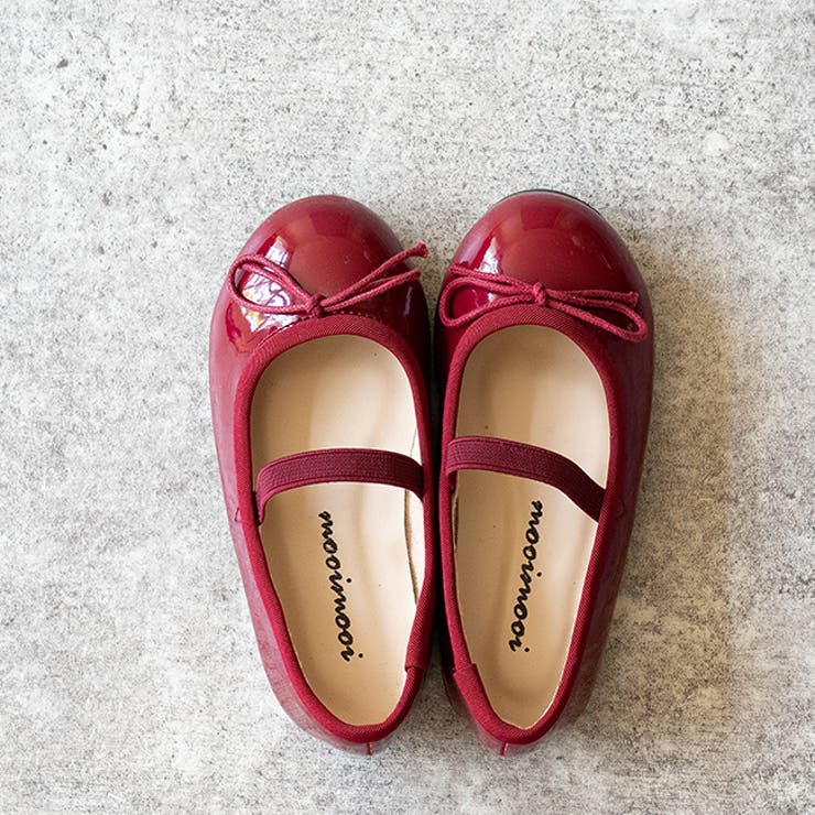 レッドx細リボン／エナメル調 | 子供 靴 女の子 | welleg
