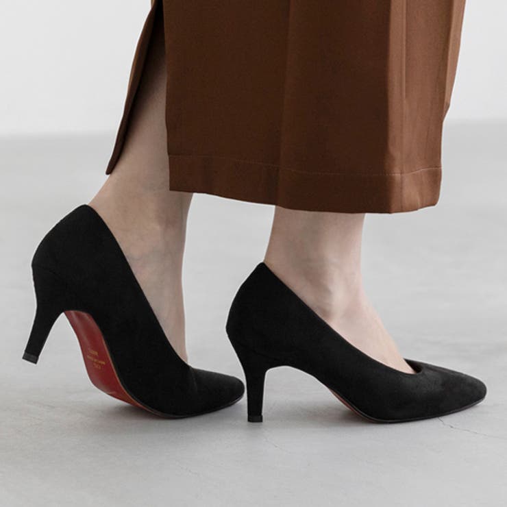 3021ブラックレッドソールsd | 軽量 静音 走れるパンプス | welleg