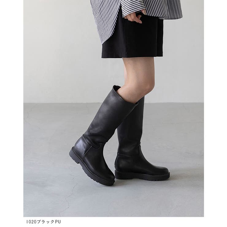 ロングブーツ レディース ボリュームソール | welleg | 詳細画像9 