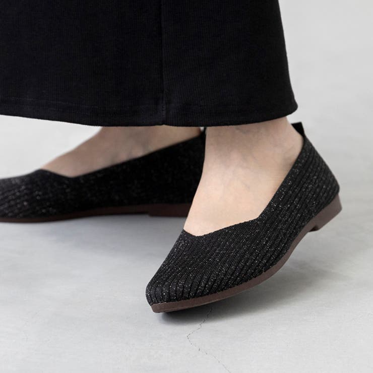 4219ブラックシルバー | パンプス 走れる 履きやすい | welleg