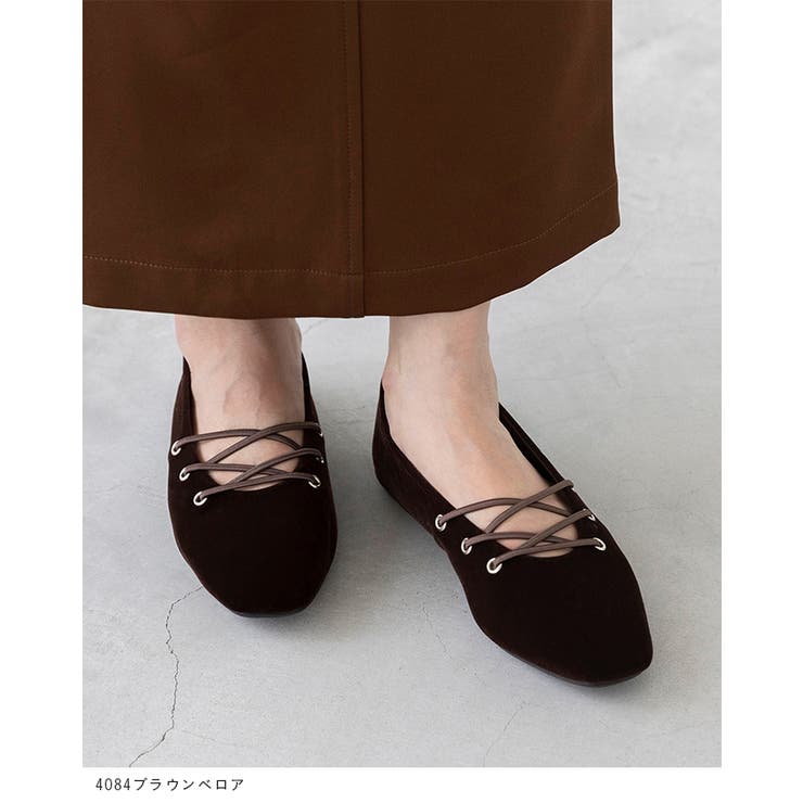 パンプス フラットシューズ ぺたんこパンプス | welleg | 詳細画像8 