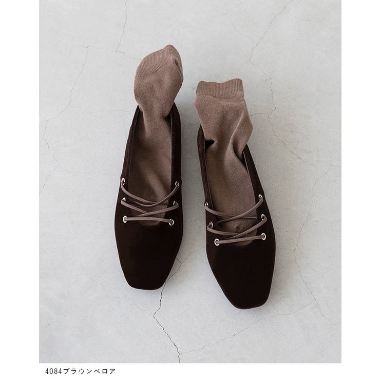 パンプス フラットシューズ ぺたんこパンプス | welleg | 詳細画像10 