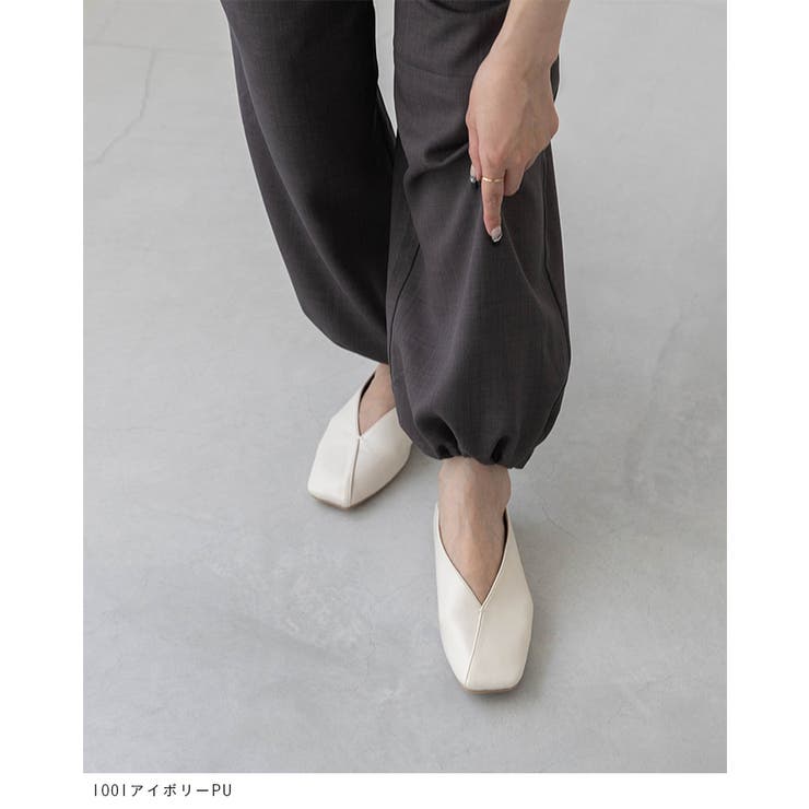 パンプス ぺたんこ 2way | welleg | 詳細画像17 