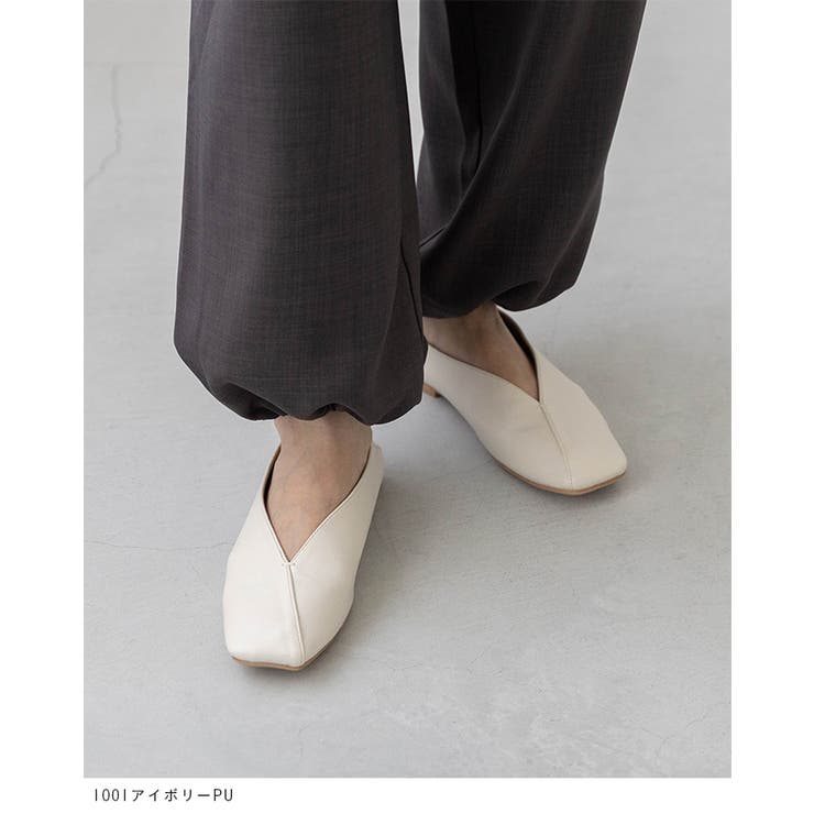 パンプス ぺたんこ 2way | welleg | 詳細画像18 