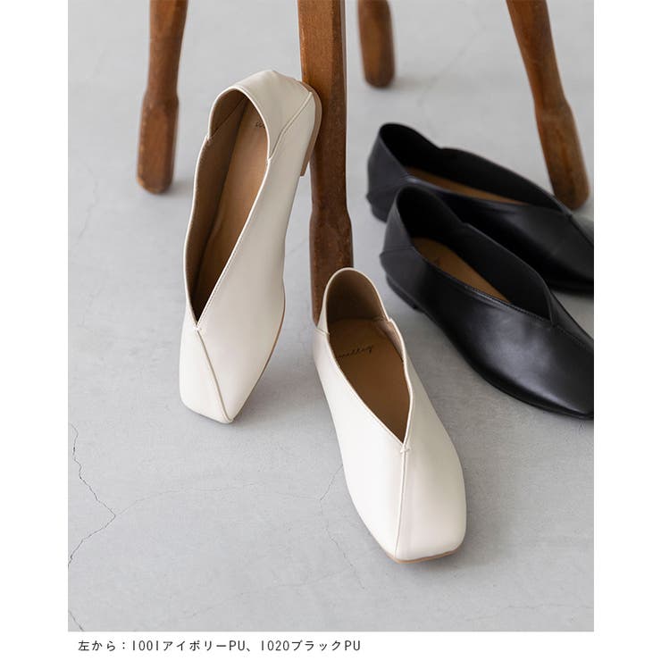 パンプス ぺたんこ 2way | welleg | 詳細画像19 
