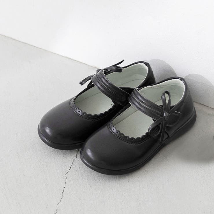 1025ブラックリボンPU | 子供靴 キッズシューズ フォーマル | welleg