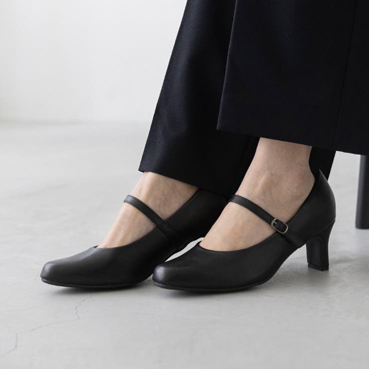 1025甲ストラップ／6.0cm | パンプス 痛くない 歩きやすい | welleg