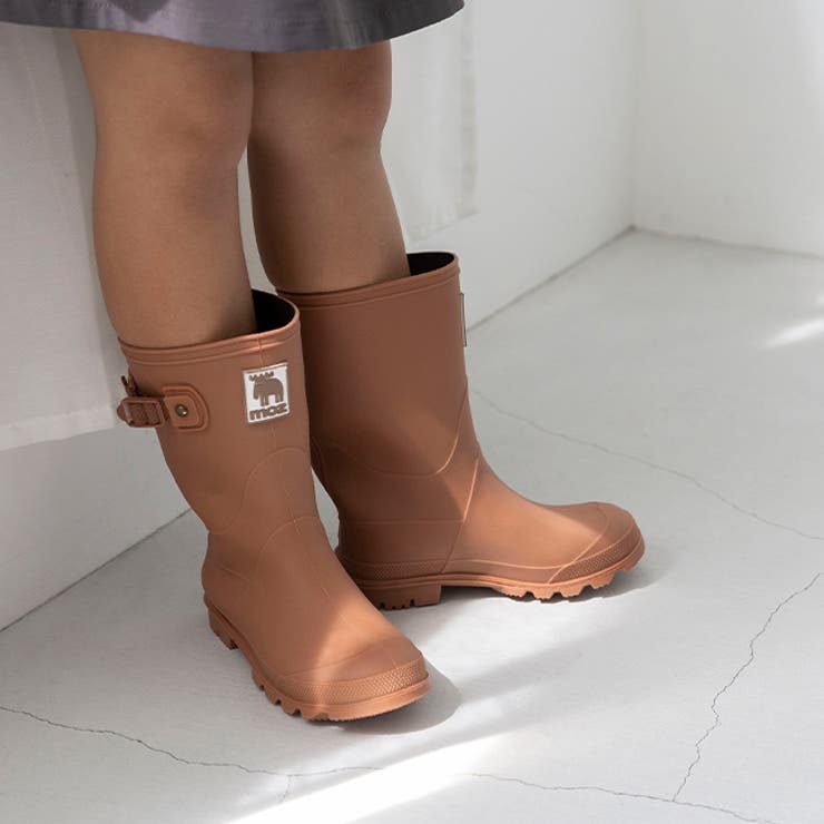 6045キャメル | モズ moz レインブーツ | welleg