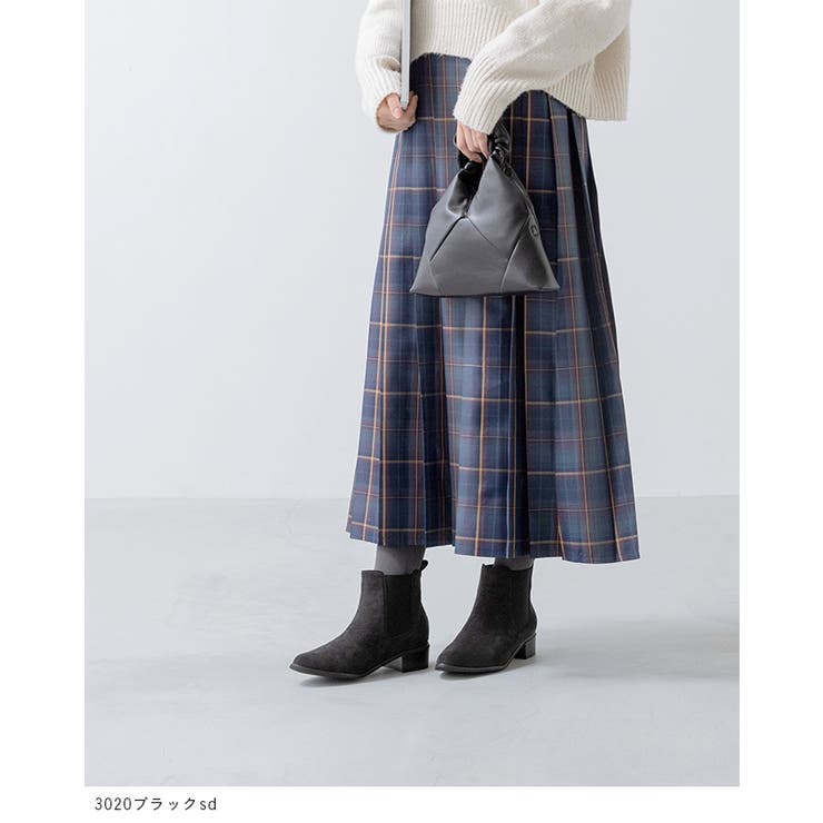 ポインテッドトゥ ローヒール サイドゴア | welleg | 詳細画像11 