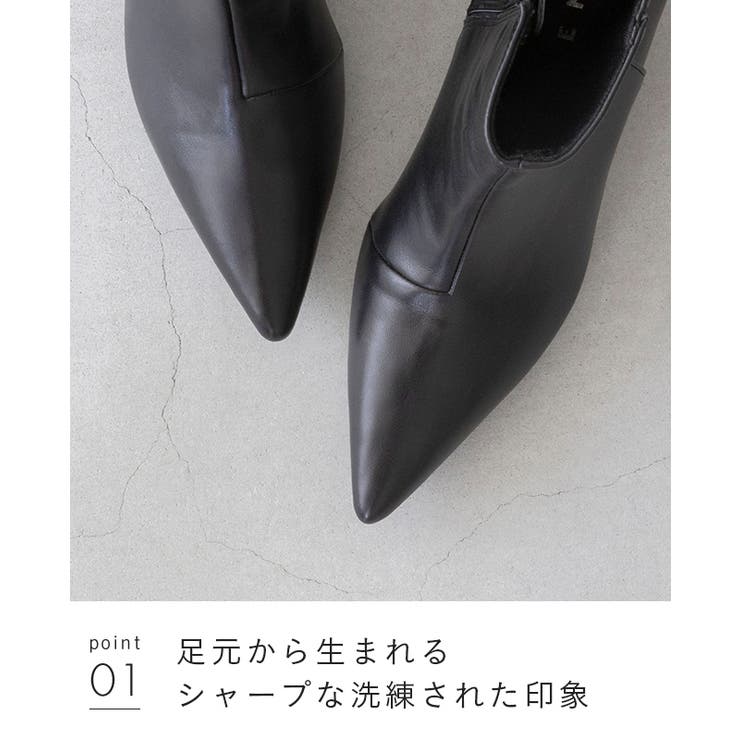 ショートブーツ レディース 歩きやすい | welleg | 詳細画像16