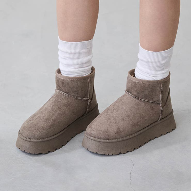 3082オークSD | ムートンブーツ 厚底 ボア | welleg