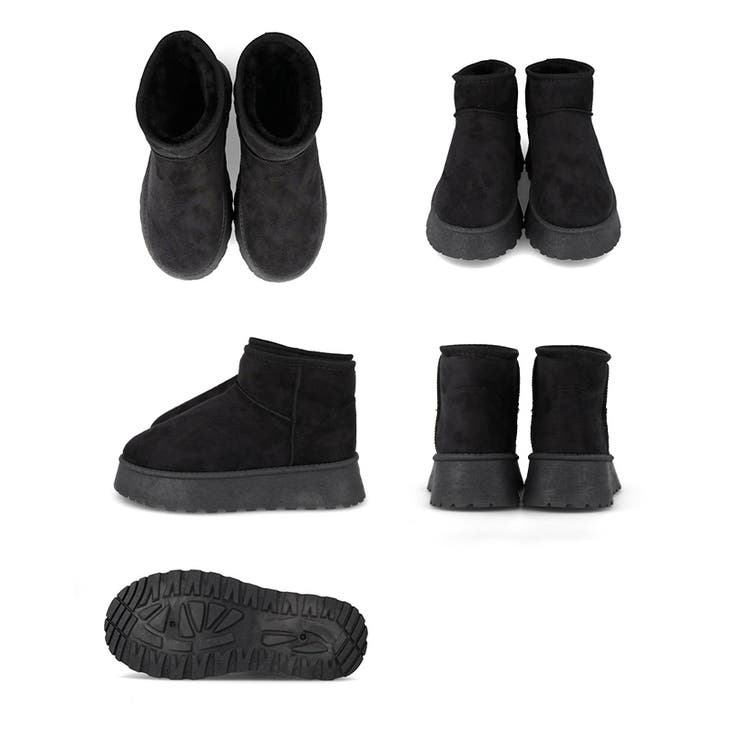 ムートンブーツ 厚底 ボア | welleg | 詳細画像24 