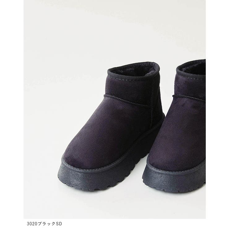 ムートンブーツ 厚底 ボア | welleg | 詳細画像10 