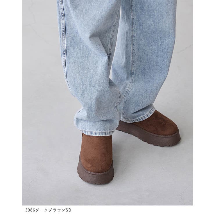 ムートンブーツ 厚底 ボア | welleg | 詳細画像11 