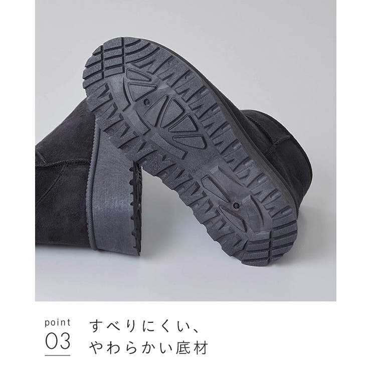 ムートンブーツ 厚底 ボア | welleg | 詳細画像23 