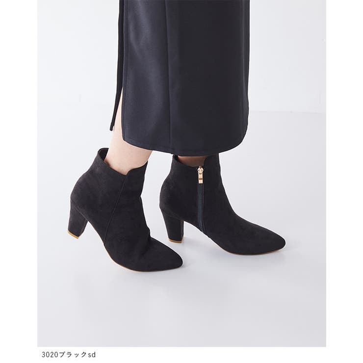 ショートブーツ・ブーティ aeyde FW25 (ESMSS75S BLACK) ショート ブーツ レディース[品番：II000004370]｜Miniministore