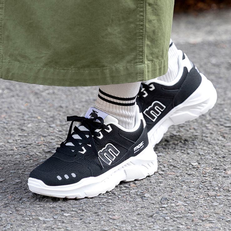 4020ブラック | モズ moz スニーカー | welleg