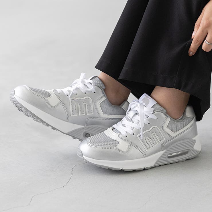 1140シルバーPU | モズ moz スニーカー | welleg