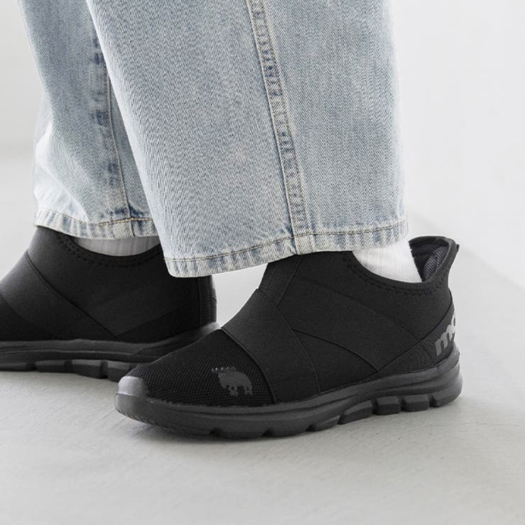 4020ブラック | モズ moz スリッポン | welleg