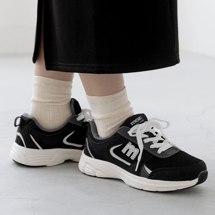 3020ブラック | モズ moz スニーカー | welleg