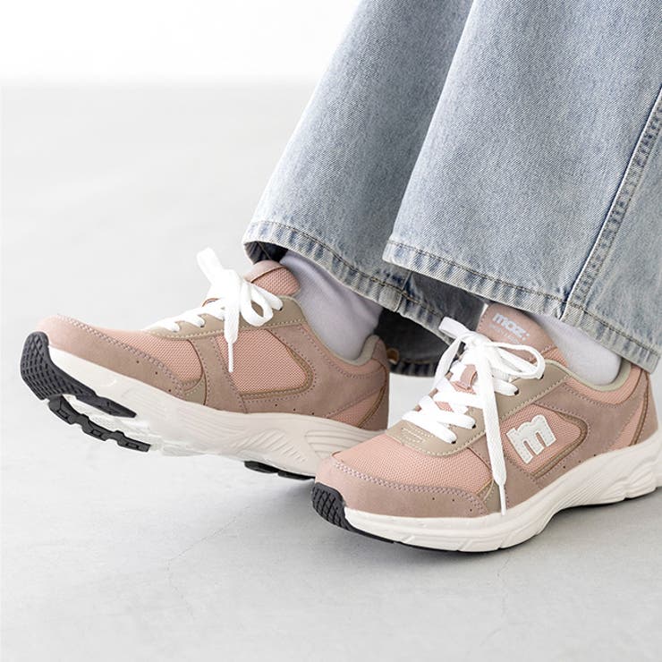 3093ピンク | モズ moz スニーカー | welleg